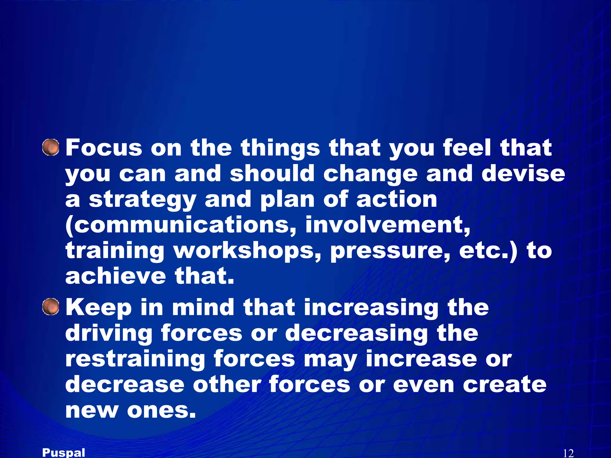 Force  Field  Analysis