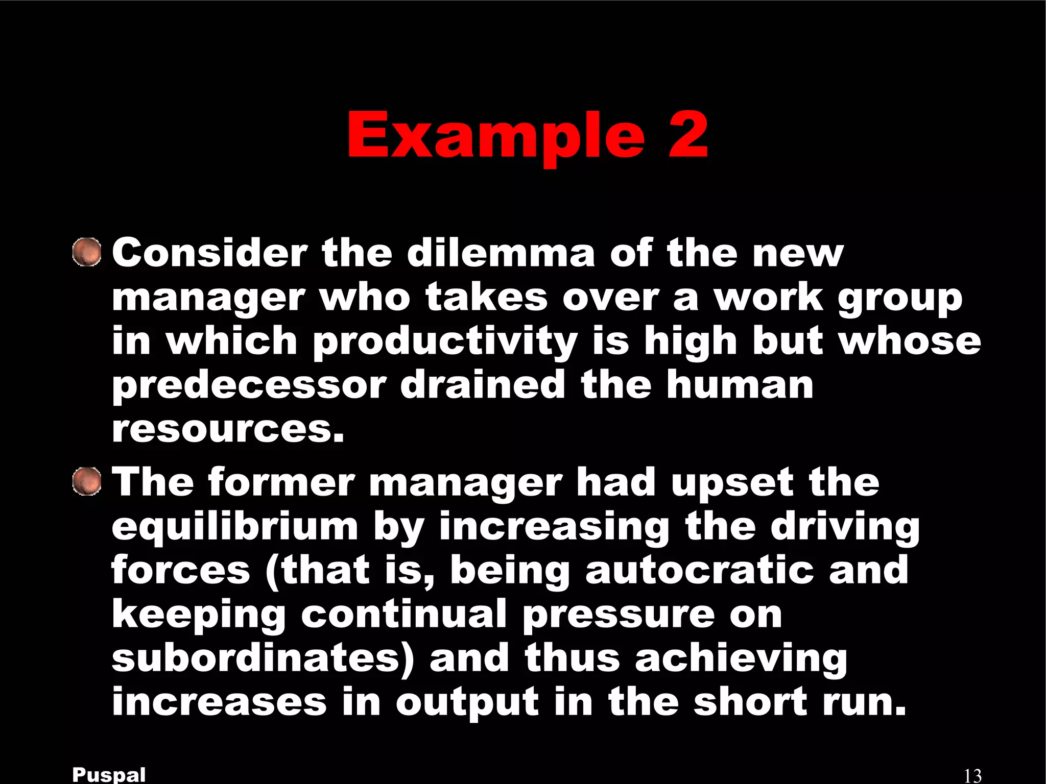 Force  Field  Analysis