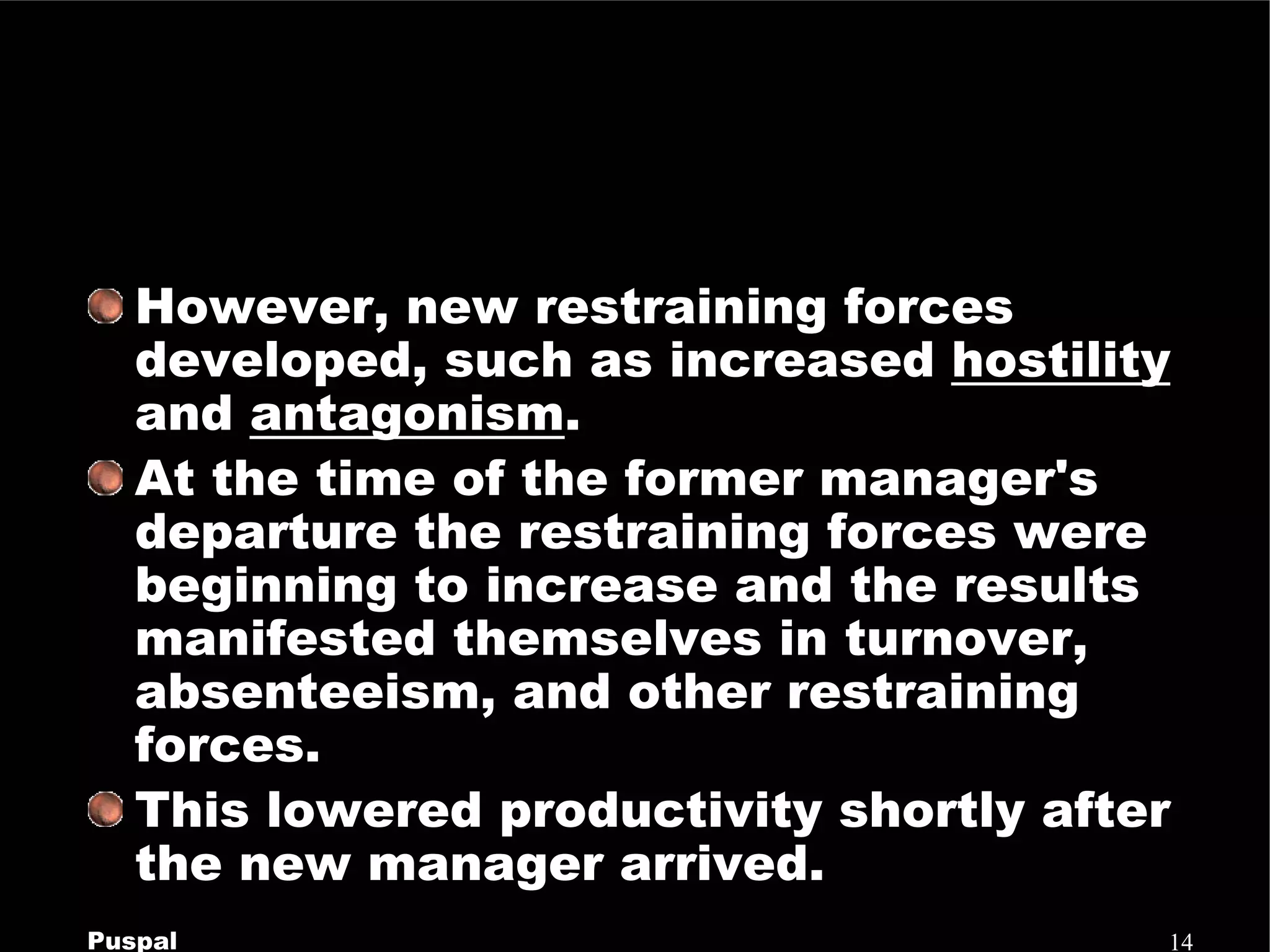 Force  Field  Analysis