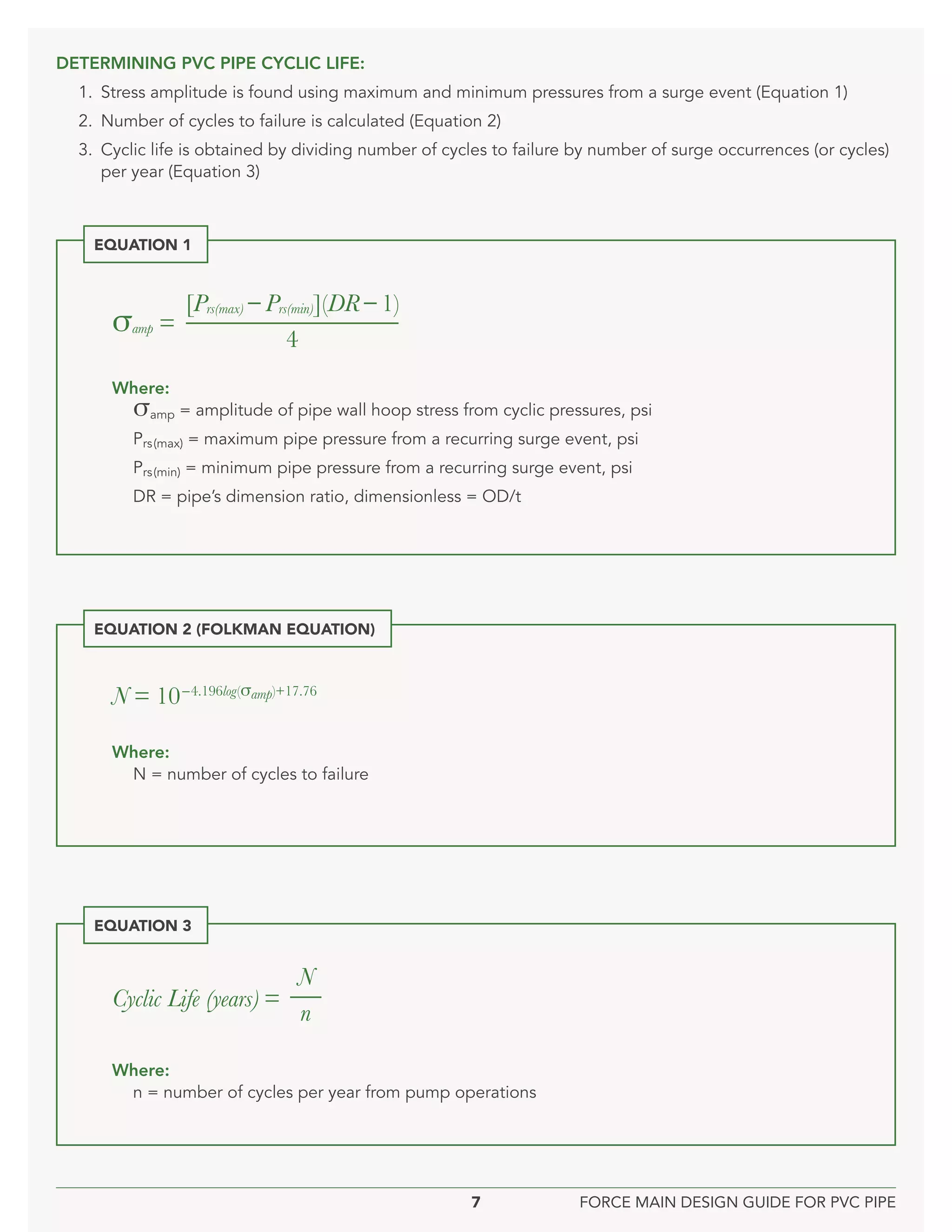 Force Main Layout Example Force Main Design Guide for PVC Pipe | PDF | Physics | Science
