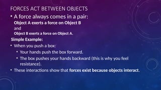 Force - science 7.pptx grade 7 third quarter | PPTX