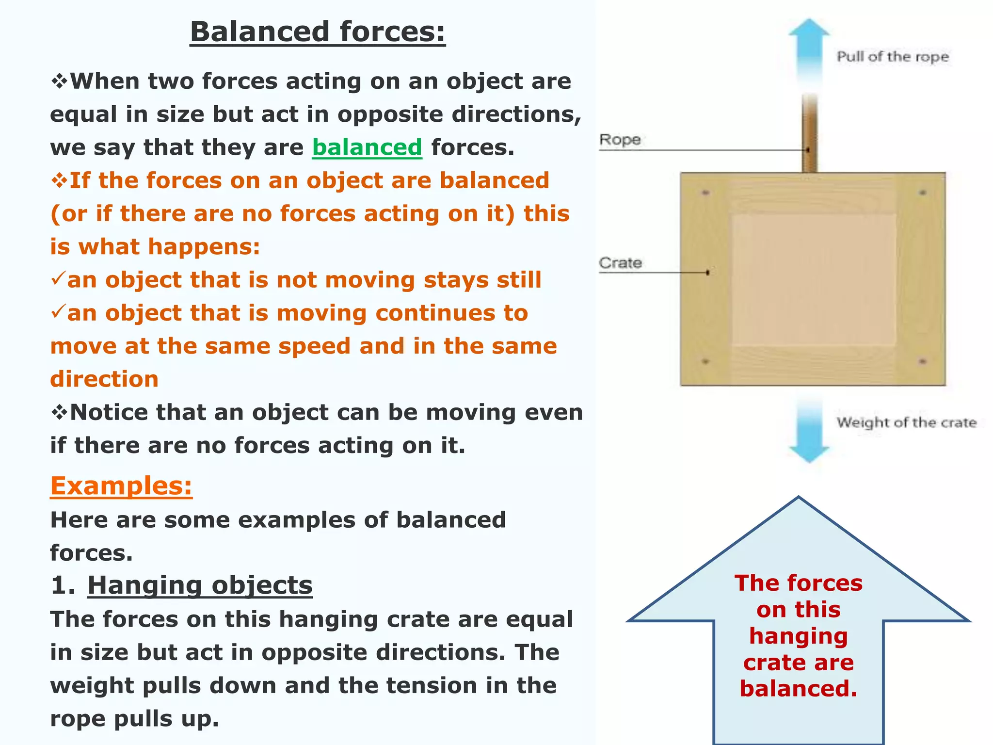 Force and motion | PPTX