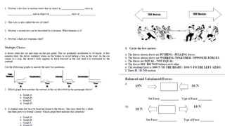 Force and Motion Balanced and Unbalanced Force - Remind.ppt