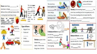 Force and Motion Balanced and Unbalanced Force - Remind.ppt