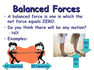 Teaching Force and Motion for Secondary Students | PPT