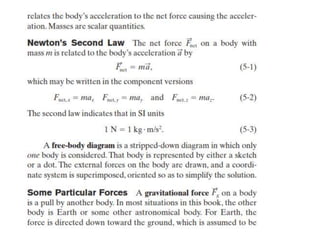 Force and motion 1 review notes | PPTX