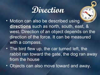 Force and Motion | PPT