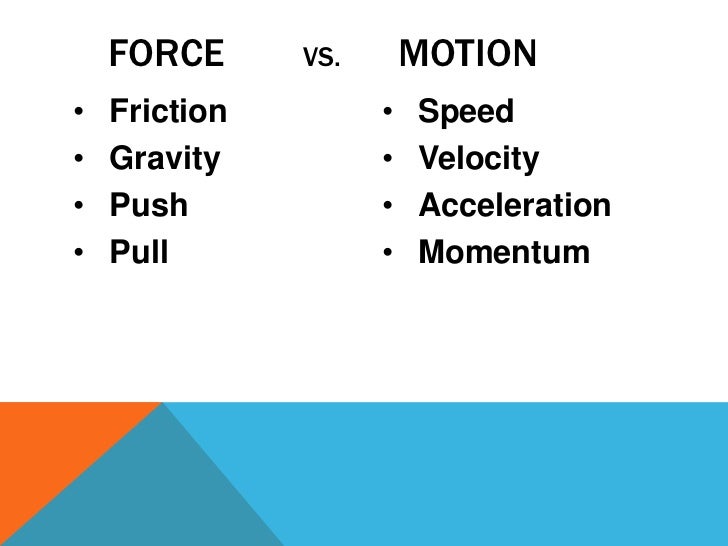 and motion in elementary science and motion in elementary science