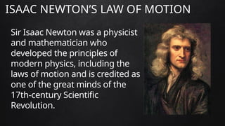 Who Invented Force The Force and Newton's Law of Motion.pptx