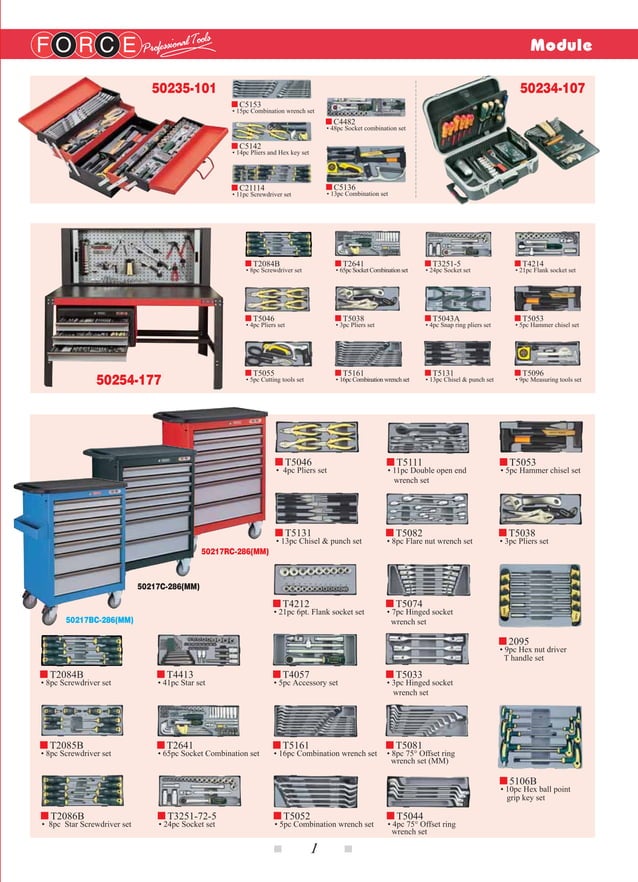 Force Tools Catalogue PDF
