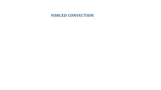 FORCED CONVECTION
 