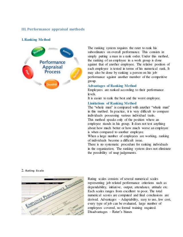 Forced distribution method of performance appraisal