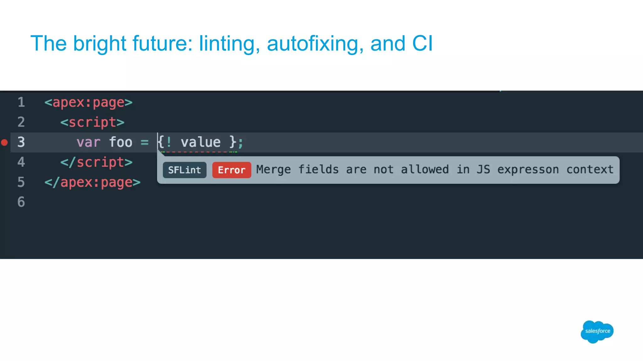 The bright future: linting, autofixing, and CI
 
