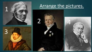 1
2
3
4
Arrange the pictures.
 