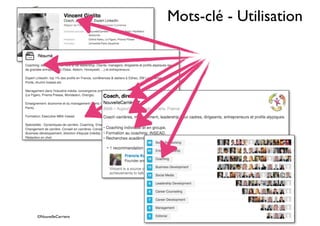 ©NouvelleCarriere
Mots-clé - Utilisation
 