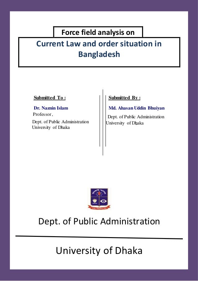 Essay law and order situation in pakistan