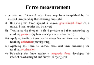 force measurement using transducers .pptx