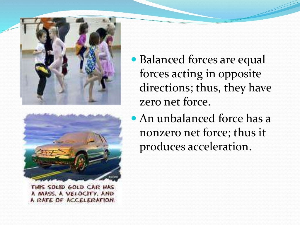 Force, motion and energy