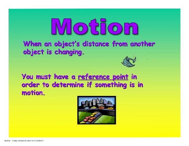 Reference Point Motion