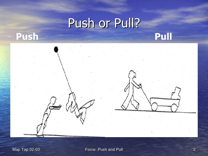 Push Pull Force Diagram