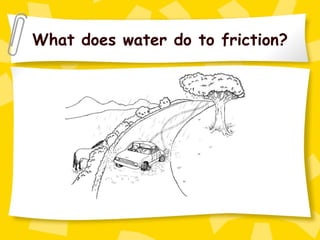 What does water do to friction? 