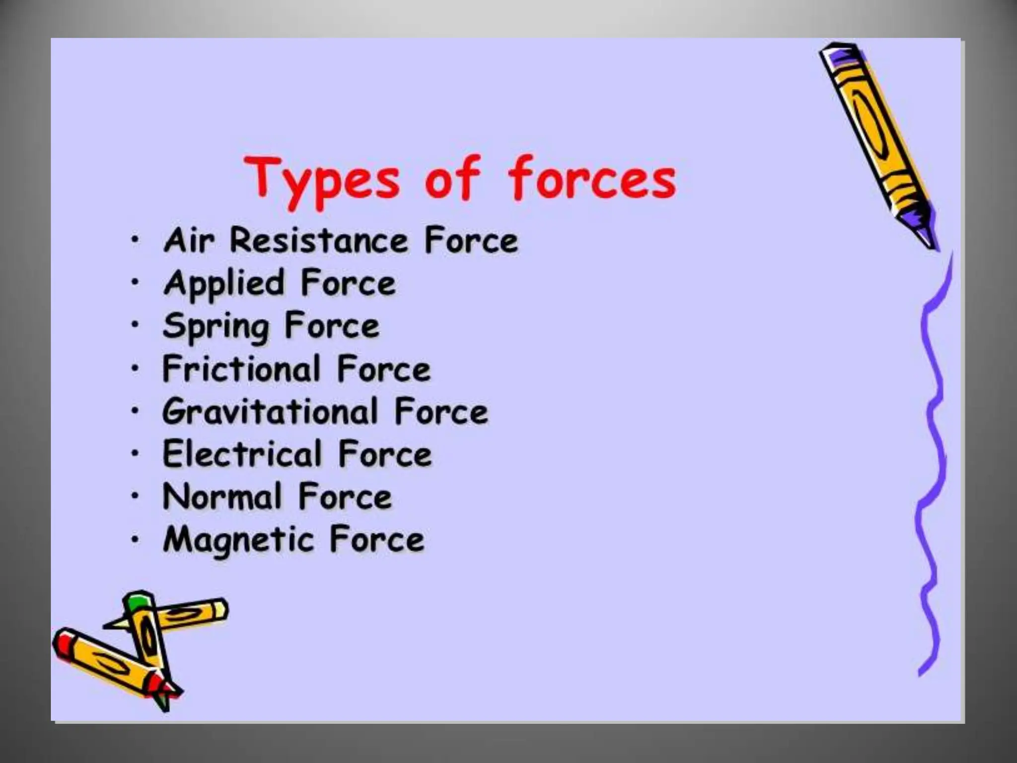 Types of forces , Static, Friction, Gravitation | PPT