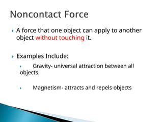 Forces General Science PowerPoint Presentation | PPTX