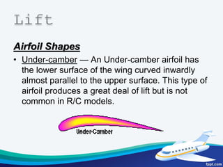 Cambered Shape Forces acting in an airplane edwin pitty s. | PPTX