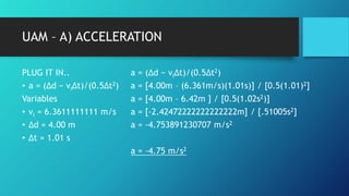 Forces and motion 1 | PPTX