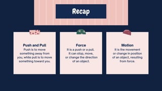 Understanding Forces and Motion: The Magic of Push and Pull in Everyday ...
