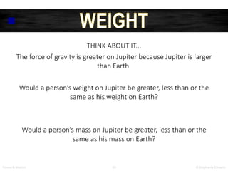 Forces and motion powerpoint