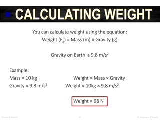 Forces and motion powerpoint