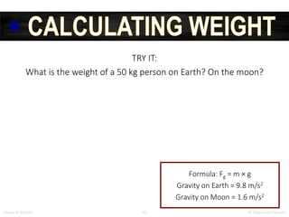 Forces and motion powerpoint