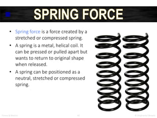 Forces and motion powerpoint