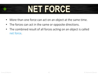 Forces and motion powerpoint