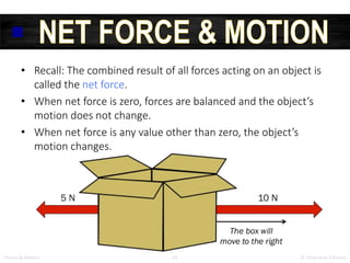 Forces and motion powerpoint