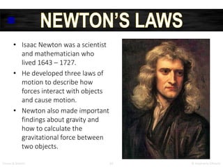 Forces and motion powerpoint