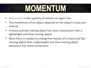 Forces and motion powerpoint