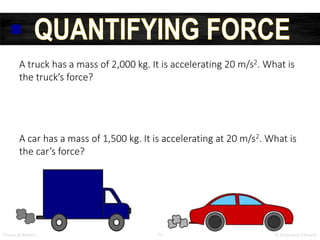 Forces and motion powerpoint