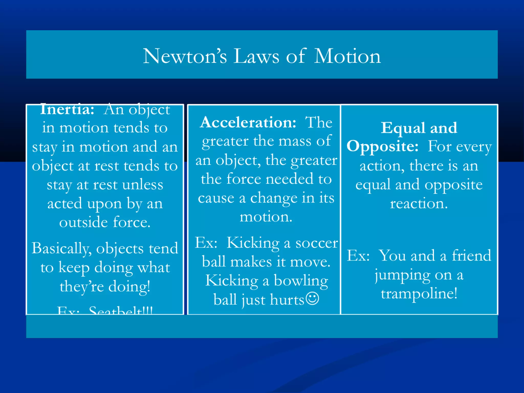 Forces and motion vocabulary review | PPT