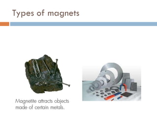 Types of magnets