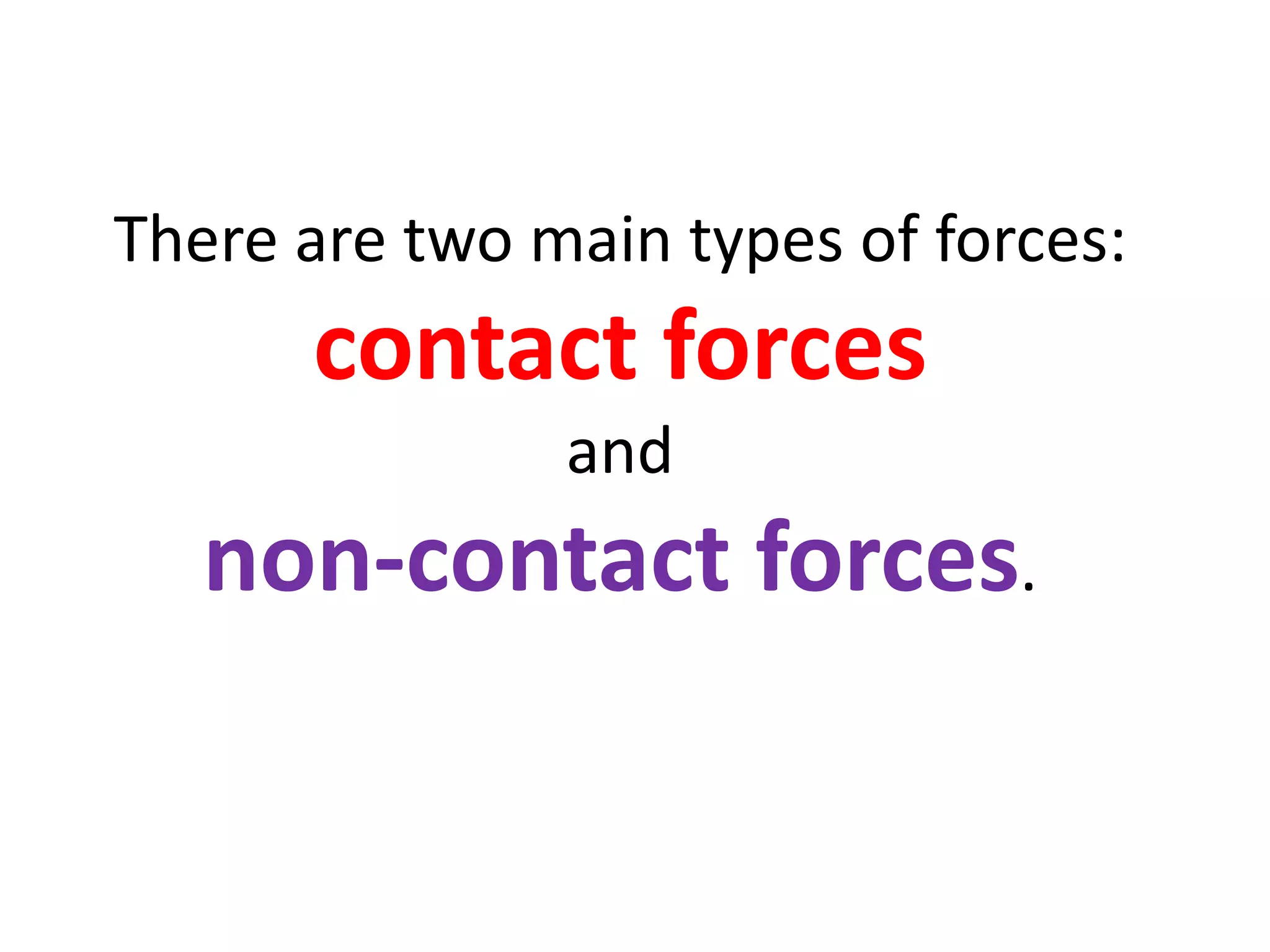 Forces and their effects pps | PPSX | Physics | Science