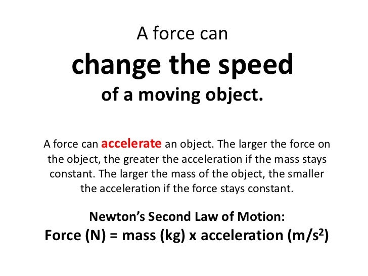Forces and their effects pps