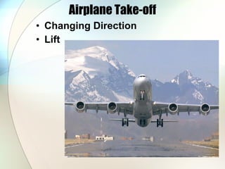 Airplane Take-off Changing Direction Lift 