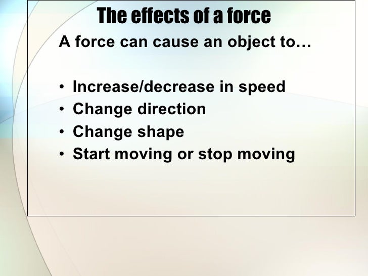 Forces Basics