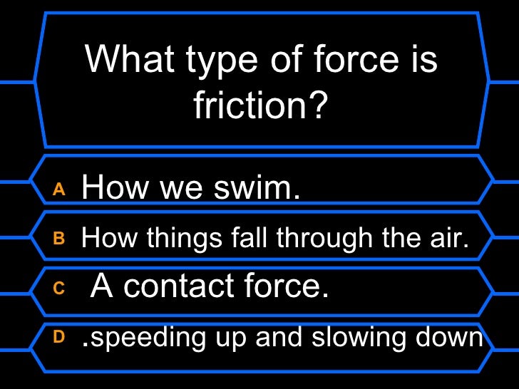 Forces Quiz