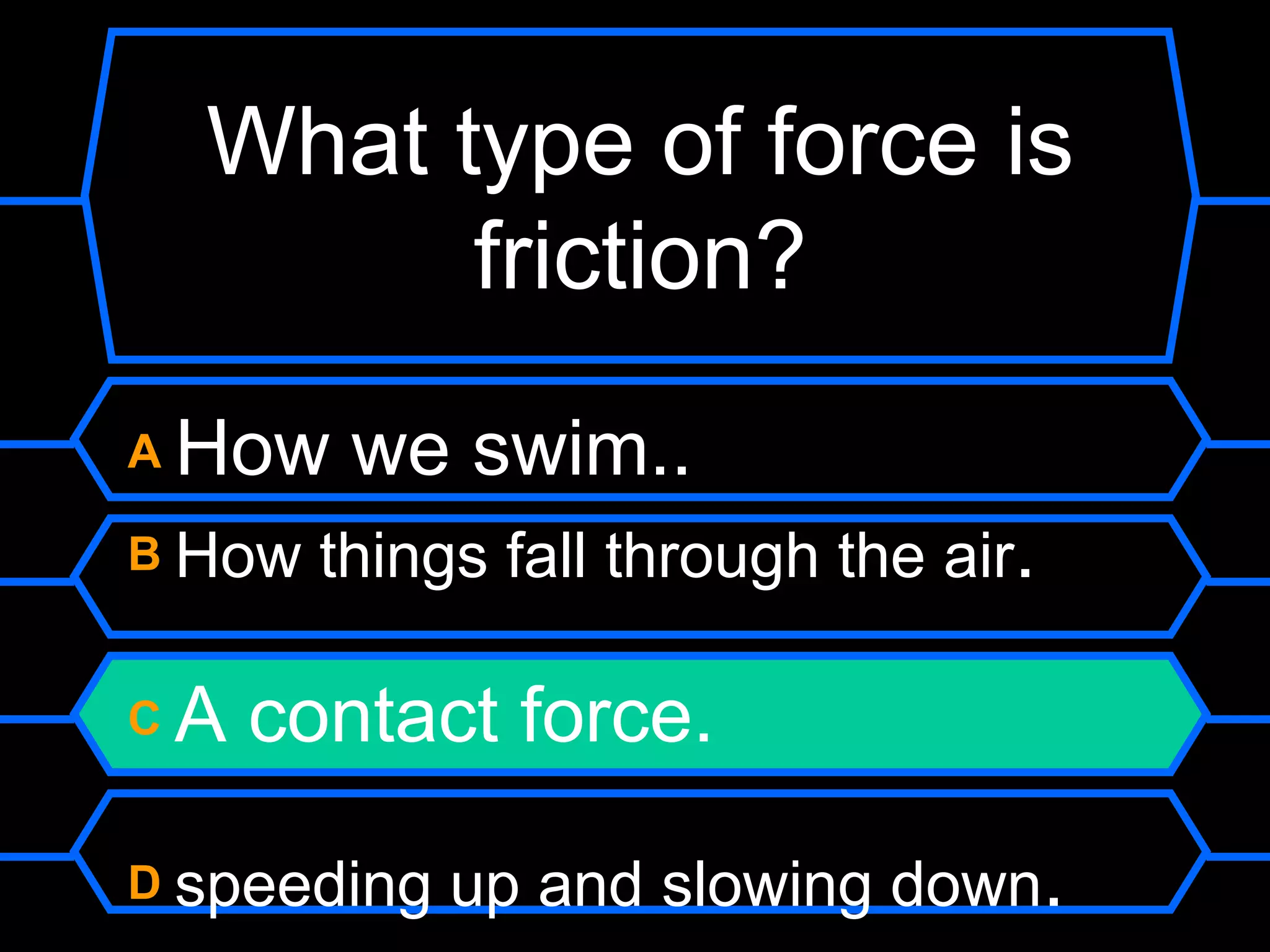 Forces Quiz Ppt Ppt
