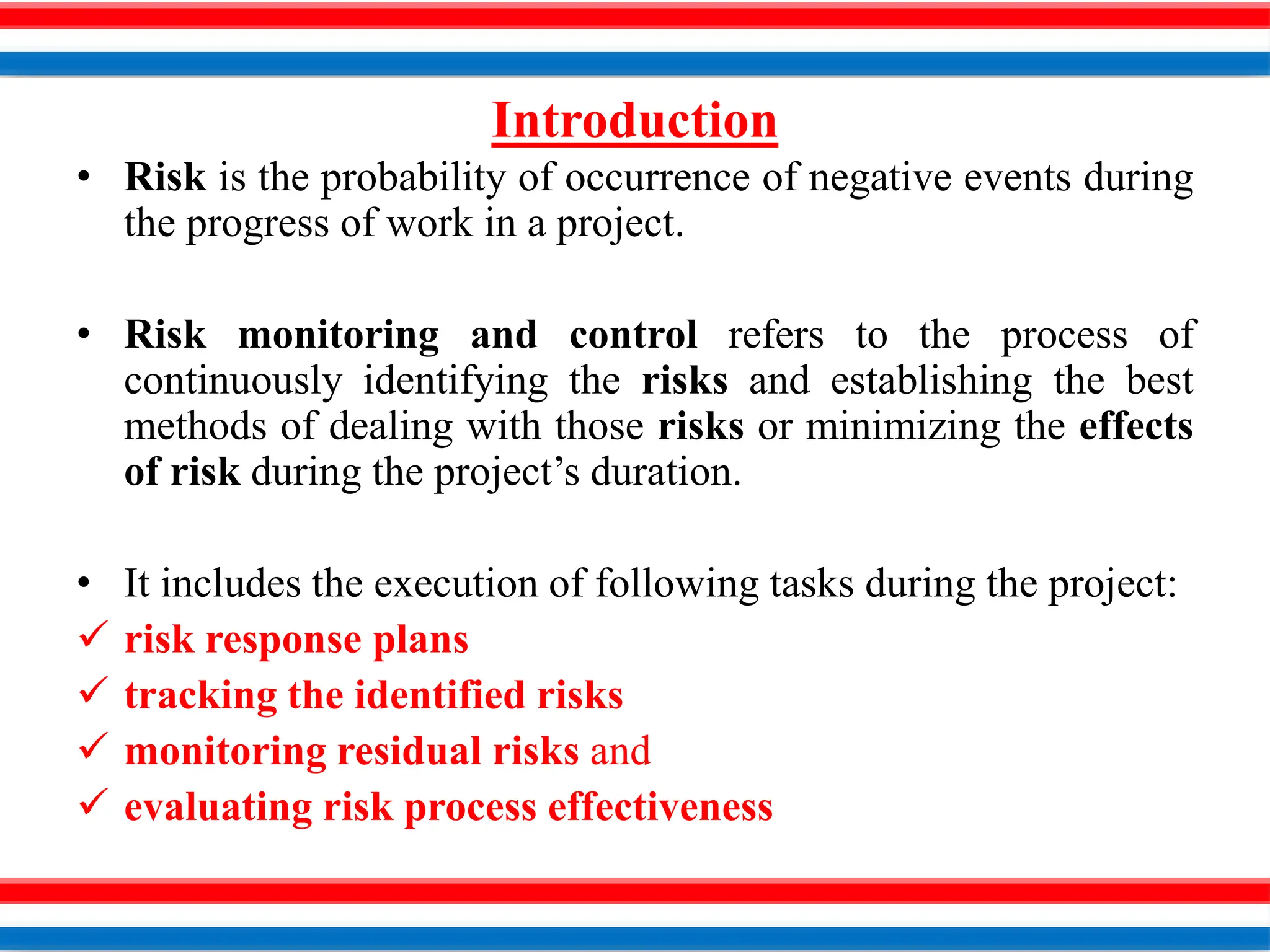 For Ch -6 == Risk Monitoring & Controlling.pptx
