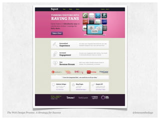 The Web Design Process: A Strategy for Success @letscounthedays
 
