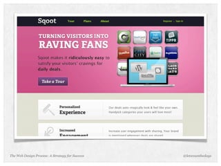 The Web Design Process: A Strategy for Success @letscounthedays
 